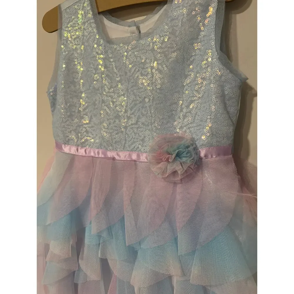 Jona Michelle, Girls, Dress, Purple, Pink, Size 4T, NB89